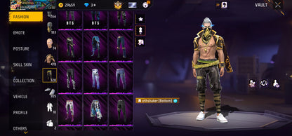 High LEVEL PRIME 8 SOUL +ARTIC COMBO WITH MAX ID