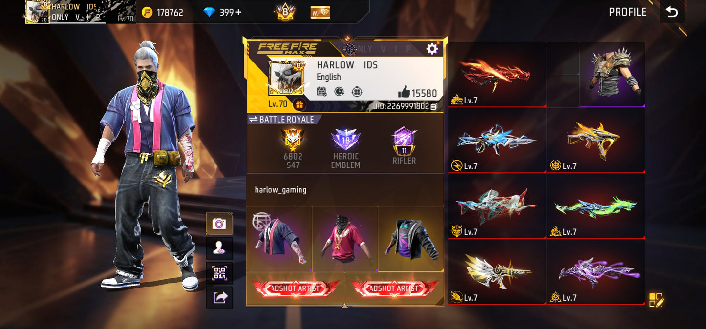 1ST, 2 ND, 3RD, 4TH, 5TH ELITE WITH 15 EVO GUNS MAX LEVEL